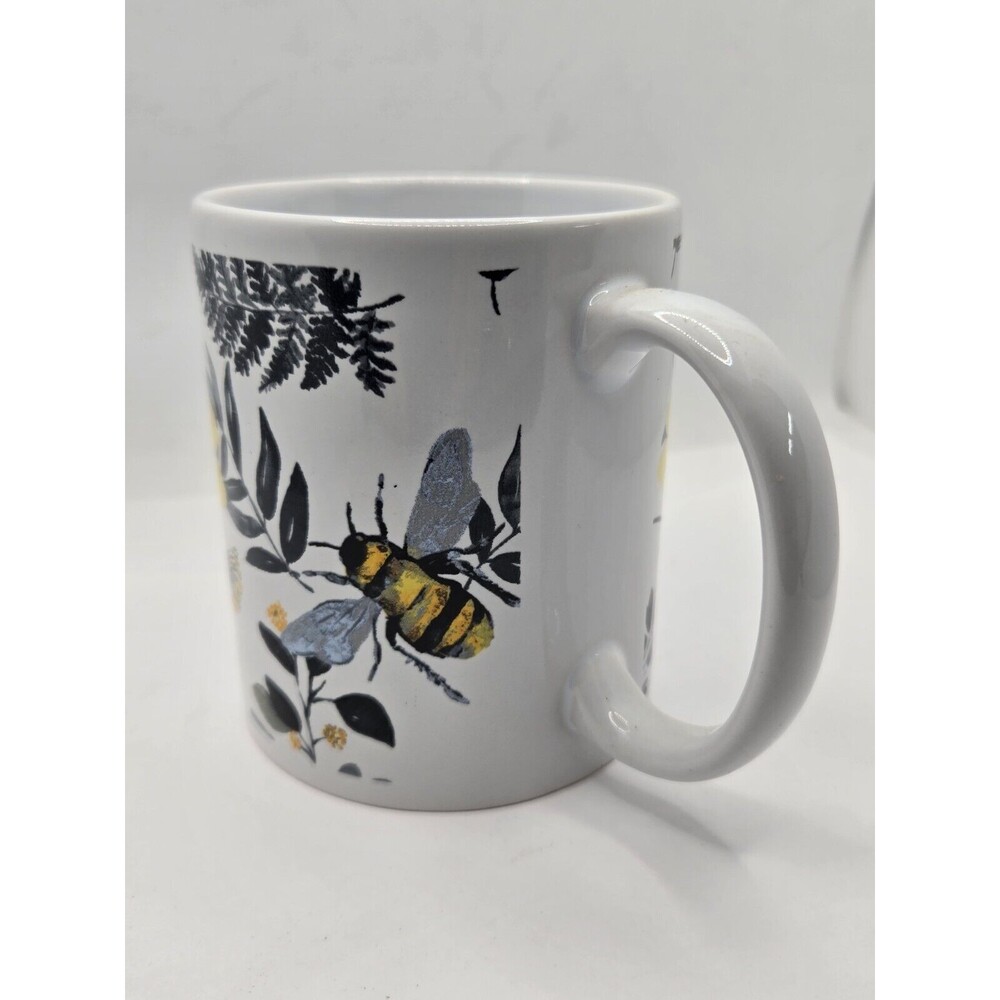 Vintage Royal Norfolk Bees & Flowers Coffee Mug - Picture 7 of 9
